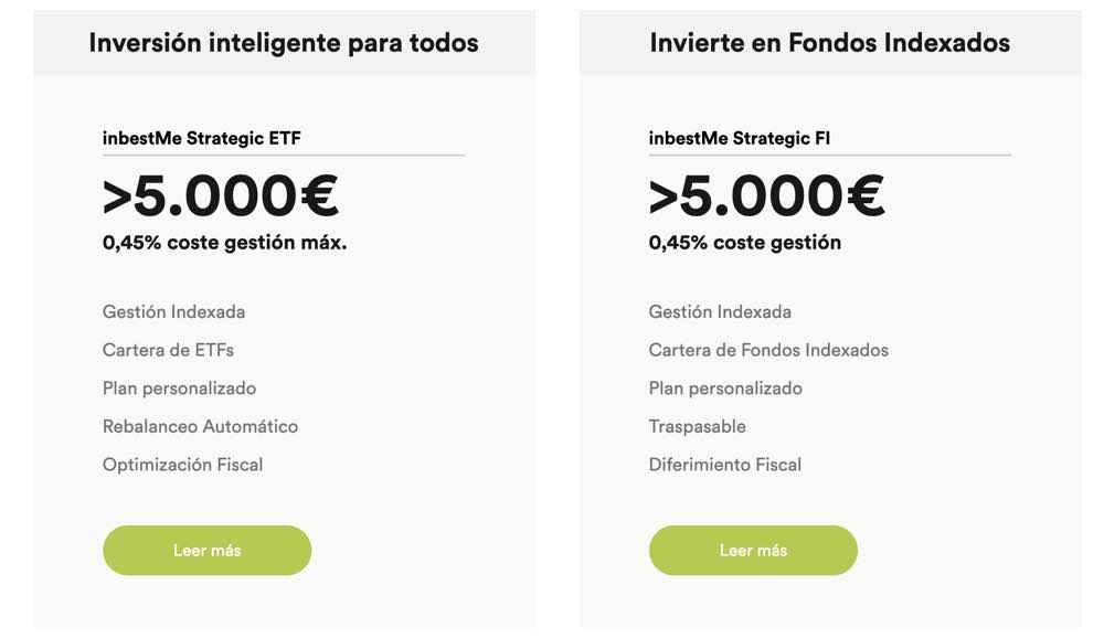 Carteras-inbestme Carteras disponibles Inbestme