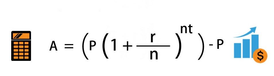 Formula calcular interés compuesto