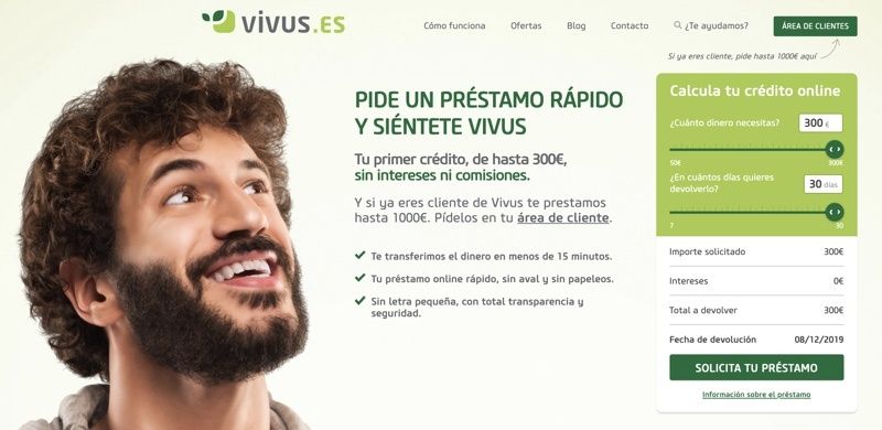 Vivus créditos online