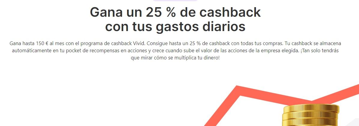 servicio cashback vivid money