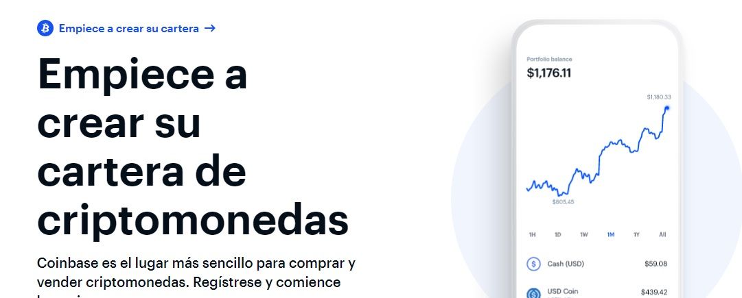 plataforma coinbase criptomonedas